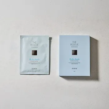 Pleťová maska The Rescue Hydro Bomb | Pleťová maska z biocelulózy | 3 kusy | Oslo Skin Lab