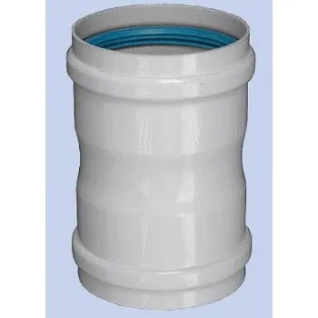 Kouřovod Spojka DN60, bílá - Al