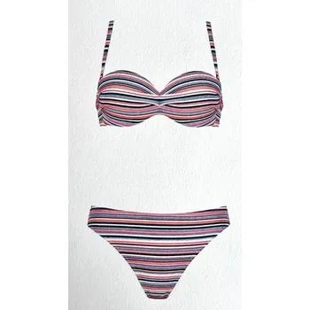 Dámské plavky Dámské dvoudílné plavky s výztuží Naturana 77110 Velikost: 40/M, Velikost košíčků: C