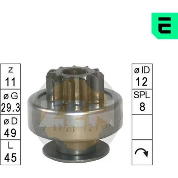 Startér Pastorek startéru Valeo TS22E26
