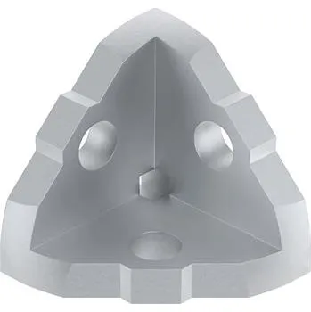 Stavební profil FATH rohový úhelník I 40 × 40 mm, zinkový odlitek drážka 8 - sada