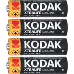 Baterie alkalická Kodak XTRALIFE AA LR6 - balení 4 ks