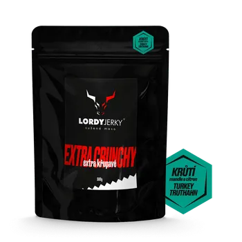 Sušené maso NaZub s.r.o., Na Hutích 44, Jablonec n. N., 466 01 Krůtí sušené maso CITRON/MANDLE 500 g