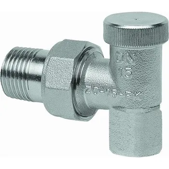 Ventil VALVEX šroubení radiátorové 15x1/2" rohové pájecí uzavíratelné