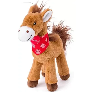 plyšák Plyšový koník hnědý Ignác 32 cm (Plyšák kůň, Lumpin)