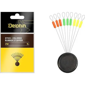 Delphin Stoper Stick Colored rubber stopper M, 3 ks