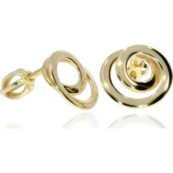 Náušnice Zlatnictví Helios Zlaté náušnice spirálky