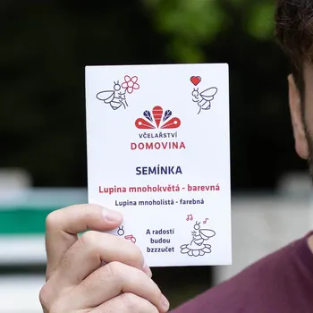 Včelařství Domovina Semínka lupina mnohokvětá - barevná Hmotnost: 10 g