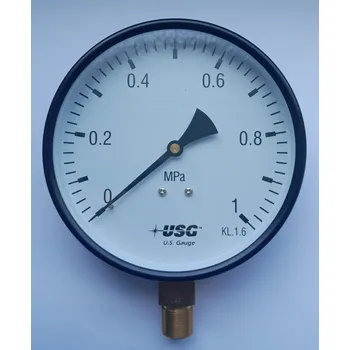 Manometr standardní pr. 150mm, spodní přípoj M20x1,5, rozsah 0-1 MPa