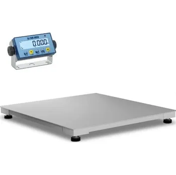 Průmyslová váha Snížená podlahová váha Zeva 4TC, 1200x1500 mm, 1500kg s indikátorem DFWL, ES ověření