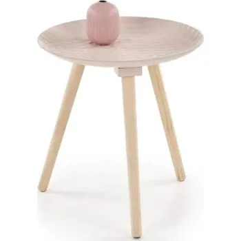 Konferenční stolek Halmar Příruční stolek BINGO, růžová