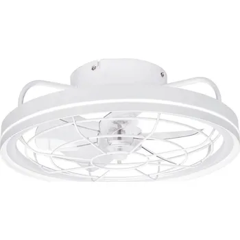Aigostar - LED Stmívatelný stropní ventilátor LED/40W/230V 2700-6500K + DO bílá