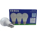 TESLA BL270940–3PACK - LED bulb žárovky E27, 9W, 1055 lm, 4000K, denní bílá, 3 ks v balení