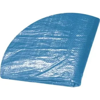 Krycí plachta XTline 25005 zakrývací PE plachta zesílená s oky kulatá 120g/m2 5,5 m