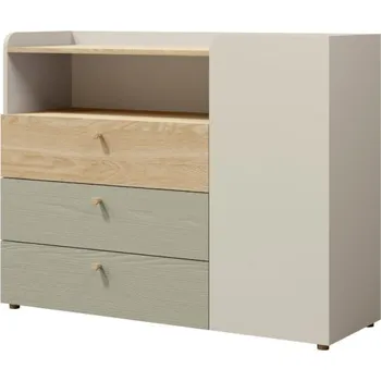 Dětská skříň Komoda YUKI 120 1D3S1P