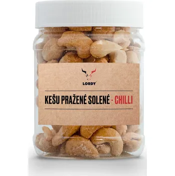 NaZub s.r.o., Na Hutích 44, Jablonec n. N., 466 01 Kešu ořechy pražené solené CHILLI 125 g