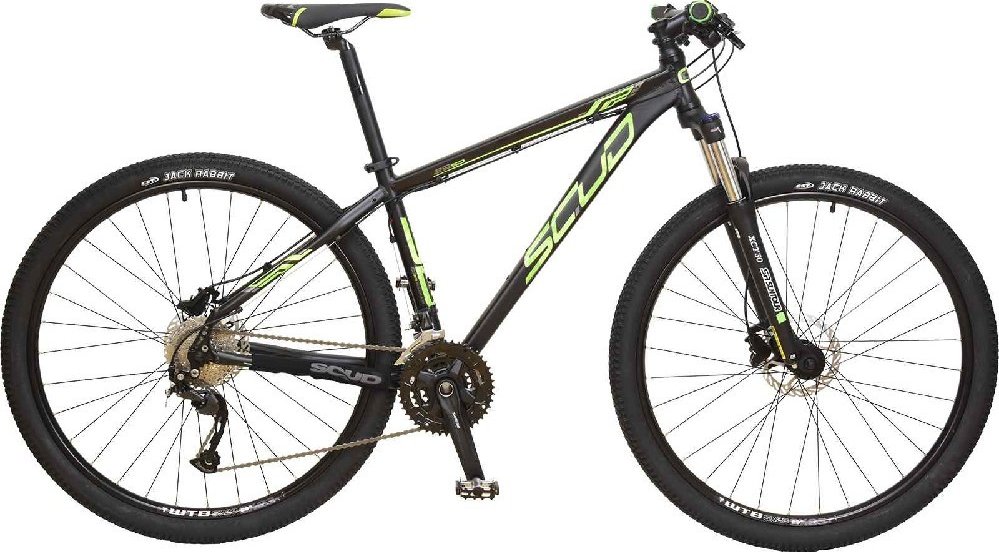 Horské kolo Scud Parus 29"- 17" 2023 black/green