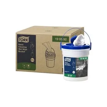 Utěrka Tork vlhčené utěrky na ruce v kbelíku, 58 ks (bez parfemace)
