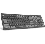 CONNECT IT CKB-5060-CS - Nízkoprofilová tichá klávesnice CZ/SK 350 mAh