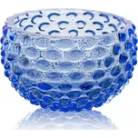 Miska, Jílek Glassworks, HOBNAIL, Modrá, 11,5 cm