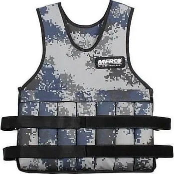 Zátěžové oblečení Merco Hercules 20 kg zátěžová vesta Barva: zelená