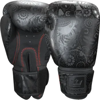 Boxerské rukavice Boxerské rukavice Buddha Mexican - černé matné Velikost: 16oz