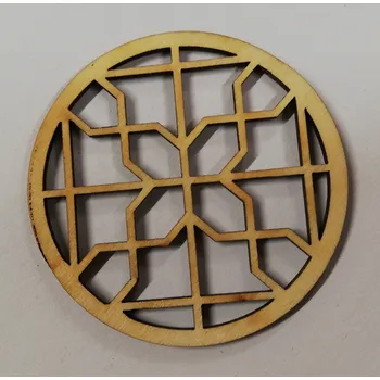 Vánoční dekorace Dřevěný výřez vánoční ozdoba č.2