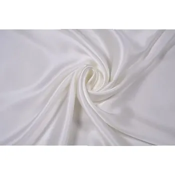 Těžký hedvábný satén, bílá ivory, sartor.cz