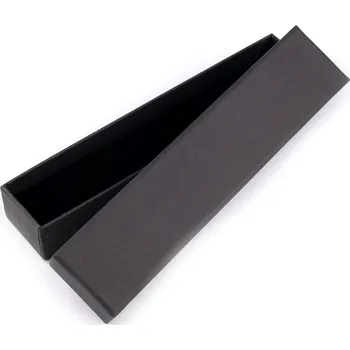 Dárková krabička Krabička na šperky 4,5x21 cm Varianta: 3 černá mat, Balení: 12 ks