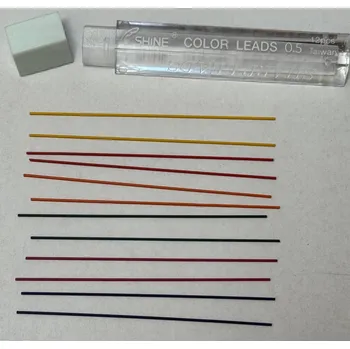 Náplň do psacích potřeb Ostatní Tuhy do mikrotužky 0,5 barevné mix 12ks