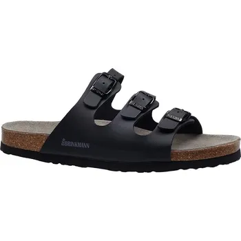 Dámské pantofle Letní vycházkové pantofle, Dr. Brinkmann, černá: Černá Syntetika 29,5 46 G - standardní šíře (2821-26874)