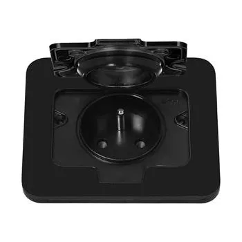 Elektrická zásuvka ORNO OR-GM-9031/B Zásuvka zápustná s víčkem