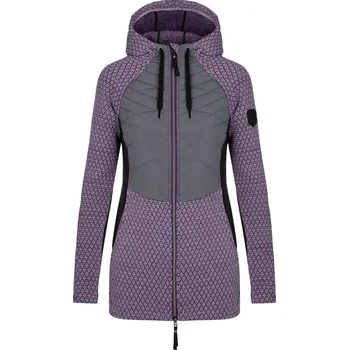Dámská mikina Loap Gala Dámský outdoorový svetr OLW2219 Fialová S