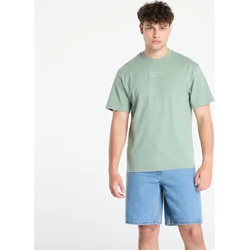 Pánské tričko Tričko Karl Kani Small Signature Essential Tee Green XXL