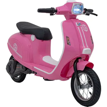 Dětské elektrovozidlo RKToys Dětský elektrický skútr Retro 23 růžový