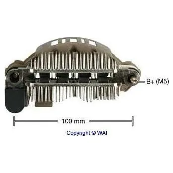 Alternátor Diodový blok alternátoru Mitsubishi A003T08491