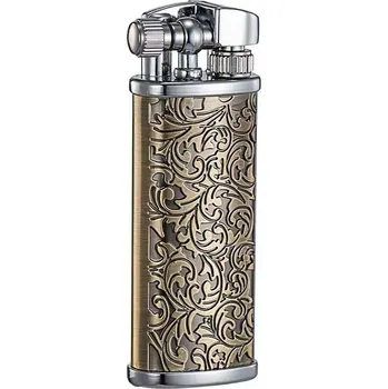 Gaira® Benzínový zapalovač 8718, Barva bronzová