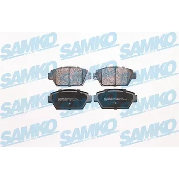 Brzdová destička Sada brzdových destiček, kotoučová brzda SAMKO 5SP044