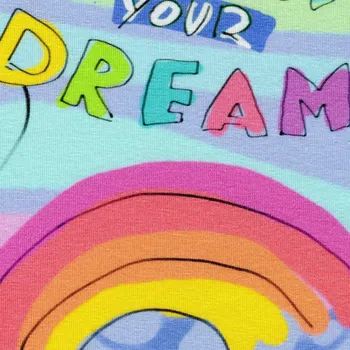 Moraviatex Jednolíc elastický bavlna/Elastan 6% digi tisk LALA DREAMS