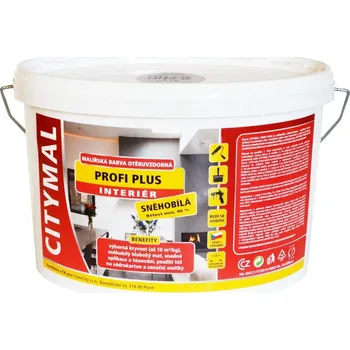 barva na zeď ColorCity CITYMAL PROFI PLUS Barva: bílá, Balení: 6 kg