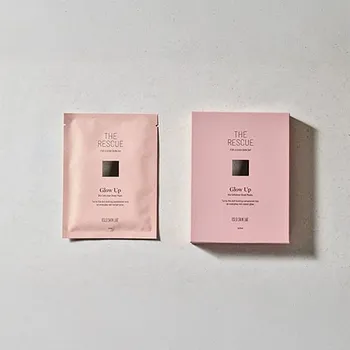 Pleťová maska The Rescue Glow Up | Pleťová maska z biocelulózy | 3 kusy | Oslo Skin Lab