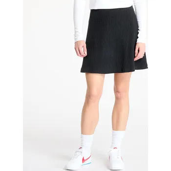 Dámská sukně Sukně Nike Sportswear Chill Knit Women's Ribbed Mini Skirt Black/ Black M