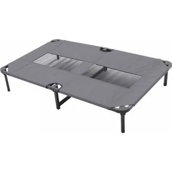 Pelíšek pro psa Duvo+ Relaxační lehátko pro psy 118x74x19cm šedé