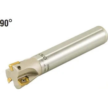 Fréza Fréza rohová 18 x 100mm pro APKT 1003 s vnitřním chlazením , AKKO AEM90-AP10-D18-W16-L100-Z02-H
