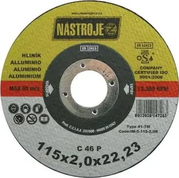 Řezný kotouč Kotouč řezný hliník Tyrolit - 150x2.0mm