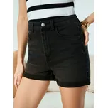 Sinsay - Džínové kraťasy - černá - 707DB-99J - 707DB-99J-38