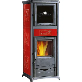 Krbová kamna Rossella Plus Forno 5.0 Liberty Bordó