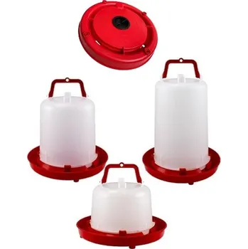 Napáječka pro ptáka Napáječka pro kuřata plastová klobouková se zátkou, bajonet - 5 l