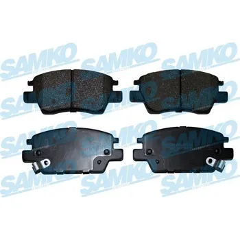 Brzdová destička Sada brzdových destiček, kotoučová brzda SAMKO 5SP2051