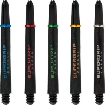 Volný čas Shafty HARROWS Supergrip Carbon pro šipky Dart SHO